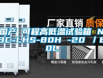 常见问题国产 可程高低温试验箱 NBC-LHS-80H -20℃／80L